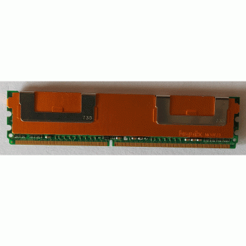 398706-051 HP 1GB 2Rx8 PC2-5300F-555-11 (HYMP512F72CP8N3-Y5 HYNIX) (USED)