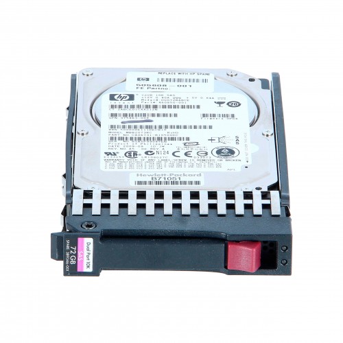 Жорсткий диск HP 72ГБ 10000RPM 3G SAS 2.5" (460850-001 / 434916-001) (HD10000009) Certified Refurbished