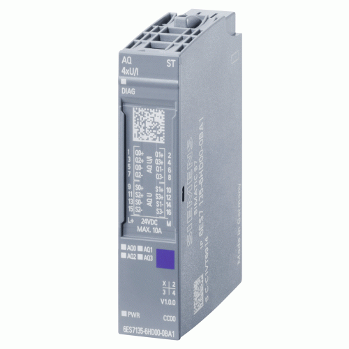 6ES7135-6HD00-0BA1 SIEMENS SIMATIC ET 200SP (USED) Модуль аналогових виходів