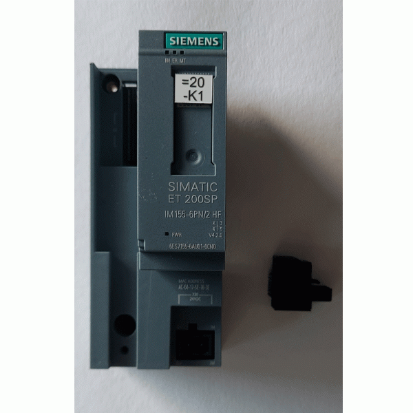 6ES7155-6AU01-0CN0 SIEMENS SIMATIC ET 200SP, PROFINET Інтерфейсний модуль (USED)
