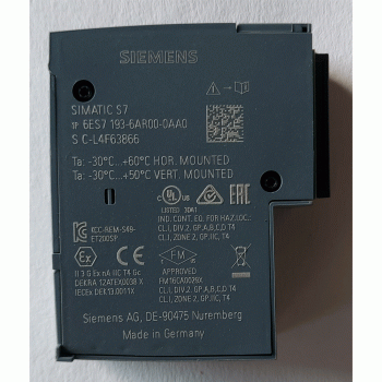 6ES7193-6AR00-0AA0 SIEMENS SIMATIC ET 200SP BA 2xRJ45 Шинний адаптер (USED)