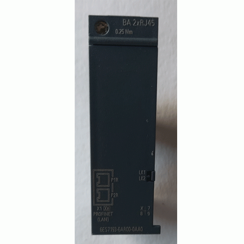 6ES7193-6AR00-0AA0 SIEMENS SIMATIC ET 200SP BA 2xRJ45 Шинний адаптер (USED)