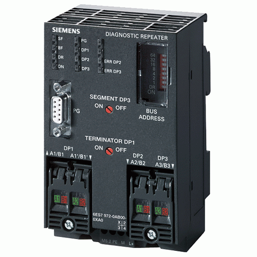 6ES7972-0AB01-0XA0 SIMATIC S7, RS 485 DIAGNOSIS-REPEATER FOR PROFIBUS DP (USED)