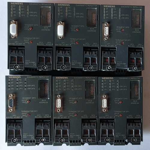 6ES7972-0AB01-0XA0 SIMATIC S7, RS 485 DIAGNOSIS-REPEATER FOR PROFIBUS DP (USED)