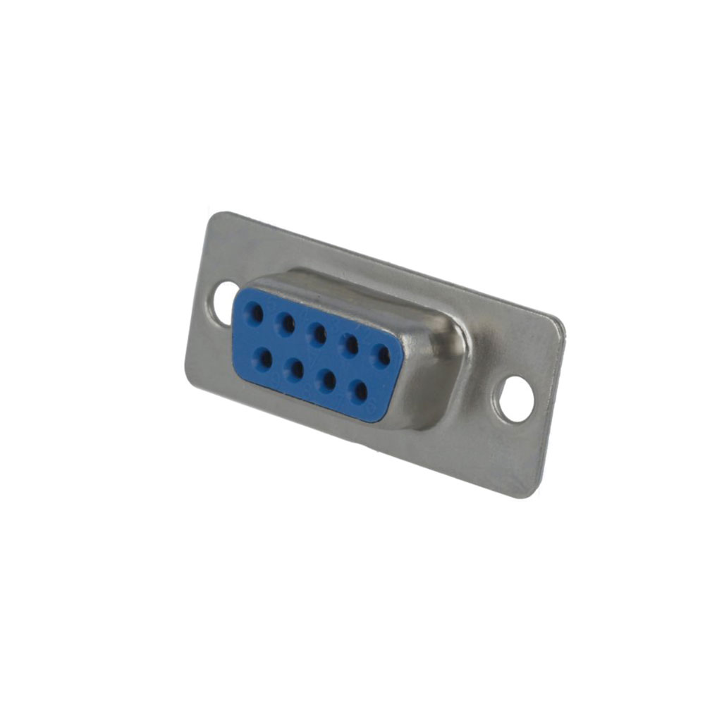 DB-9F D-SUB 9pin, розетка, мама